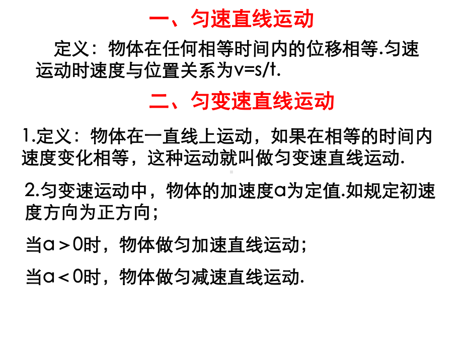 匀变速直线运动的规律精品-我们老师给总结的课件.ppt_第2页