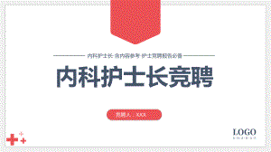 内科护士长岗位竞聘报告动态ppt模板课件.pptx