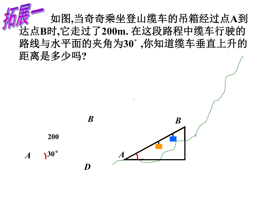 九年级数学锐角三角函数的简单应用课件.ppt_第2页