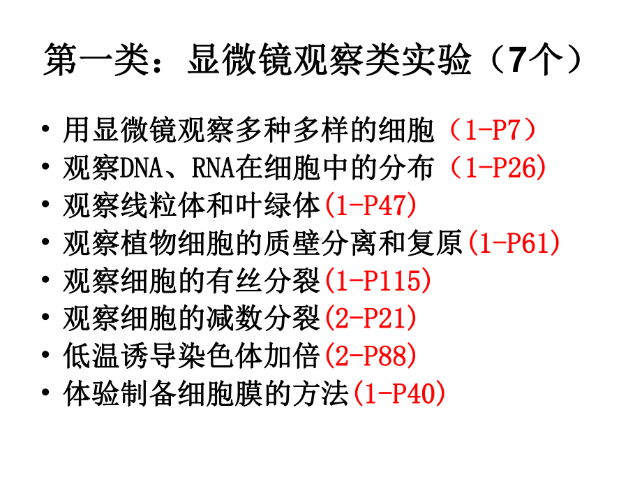 二轮高三生物实验专题PPT课件.ppt_第1页