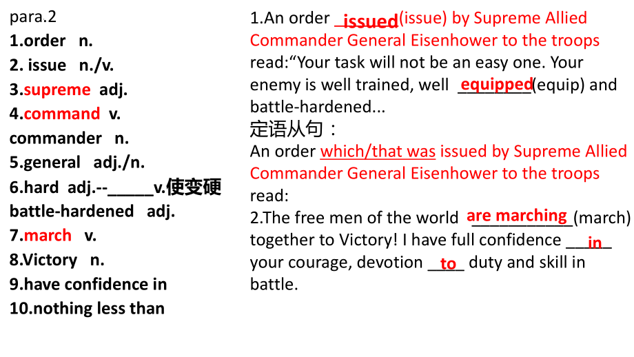 Unit 3 TheD-Day Landings 重点单词短语句型 ppt课件-（2019）新外研版高中英语选择性必修第三册.pptx_第3页