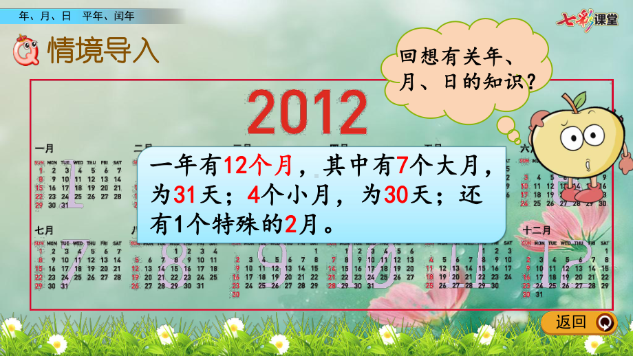 人教版三年级数学下册平年、闰年课件.pptx_第2页