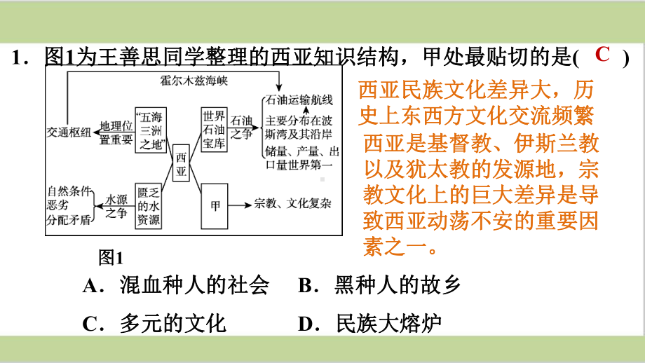 人教版七年级下册初中地理全册期末专题复习课件PPT.ppt_第3页