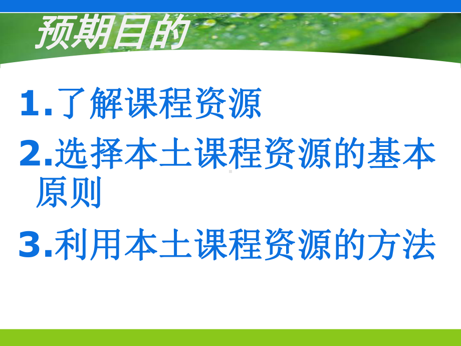 农村幼儿园本土课程资源开发与利用-完整版PPT课件.pptx_第2页