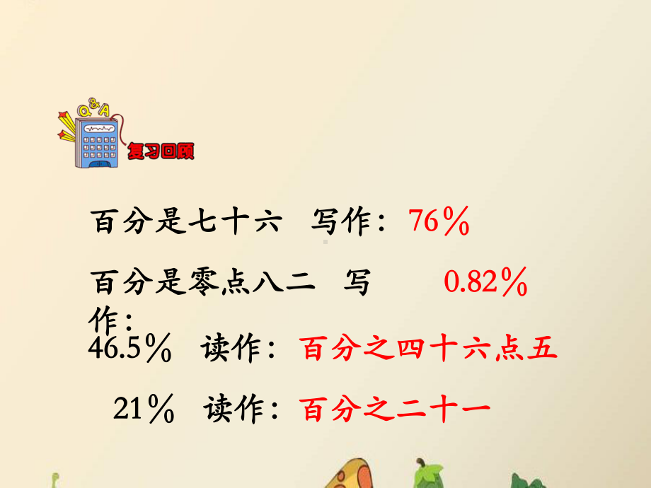 冀教版六年级上册数学3百分数百分数与分数的互化课件.ppt_第3页