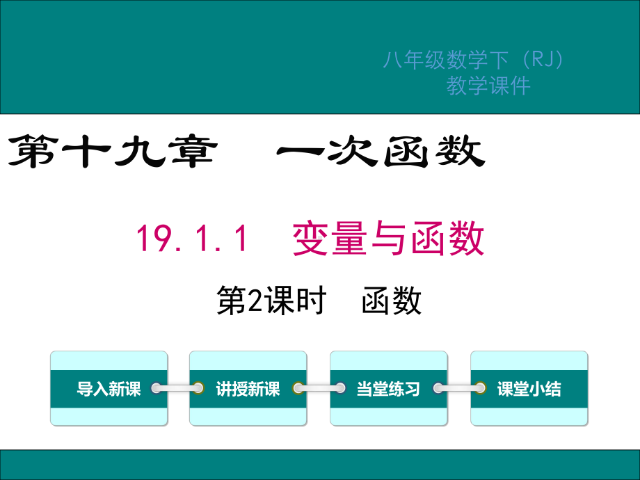 人教版八年级数学下册第19章一次函数PPT教学课件1.ppt_第1页