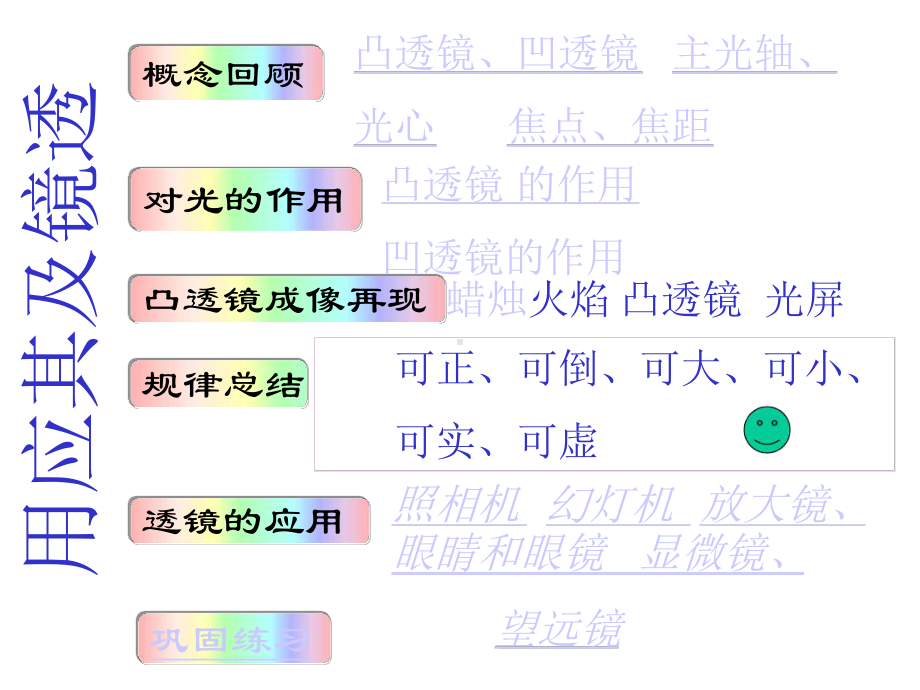 人教版初中物理八年级上册-透镜及其应用复习课件.ppt_第2页