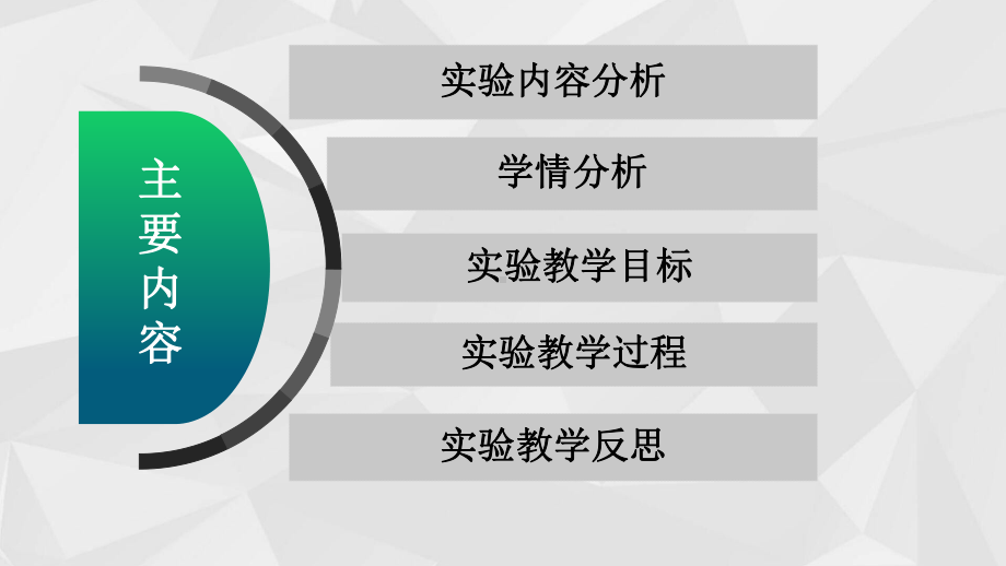 《再探过氧化氢溶液的催化分解》说课课件(全国化学实验说课大赛获奖案例).pptx_第2页