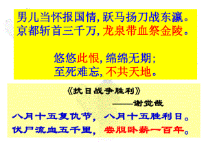 人民版高中历史必修一2.3《伟大的抗日战争》经典课件(共45页).ppt