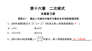 人教版八年级数学下册全册单元复习课件.ppt