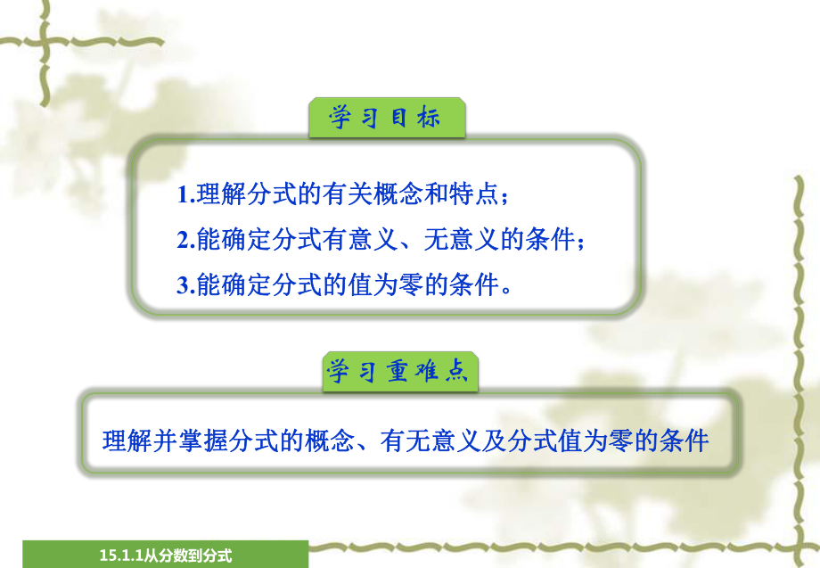 人教版八年级数学上册15.1.1从分数到分式课件(共25页).ppt_第2页