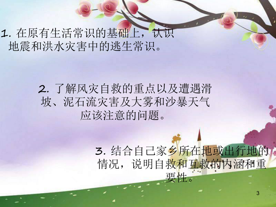 人教版选修5《自然灾害中的自救与互救》课件-(共46张PPT).ppt_第3页