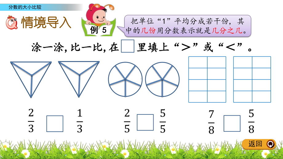 北京版三年级下册数学6.3分数的大小比较PPT课件(共15张PPT).pptx_第2页