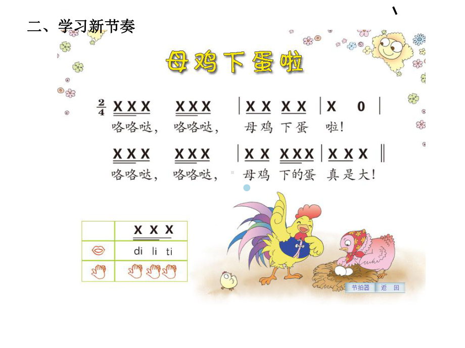 小学音乐花城粤教版二年级上册歌曲小花雀课件.ppt_第3页