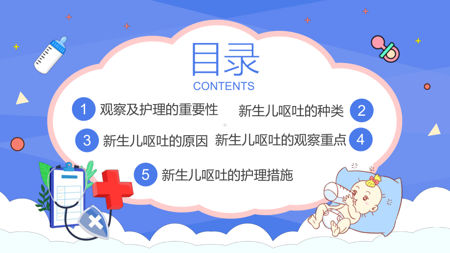 粉色卡通风新生儿呕吐疑难病例讨论动态PPT课件.pptx_第2页