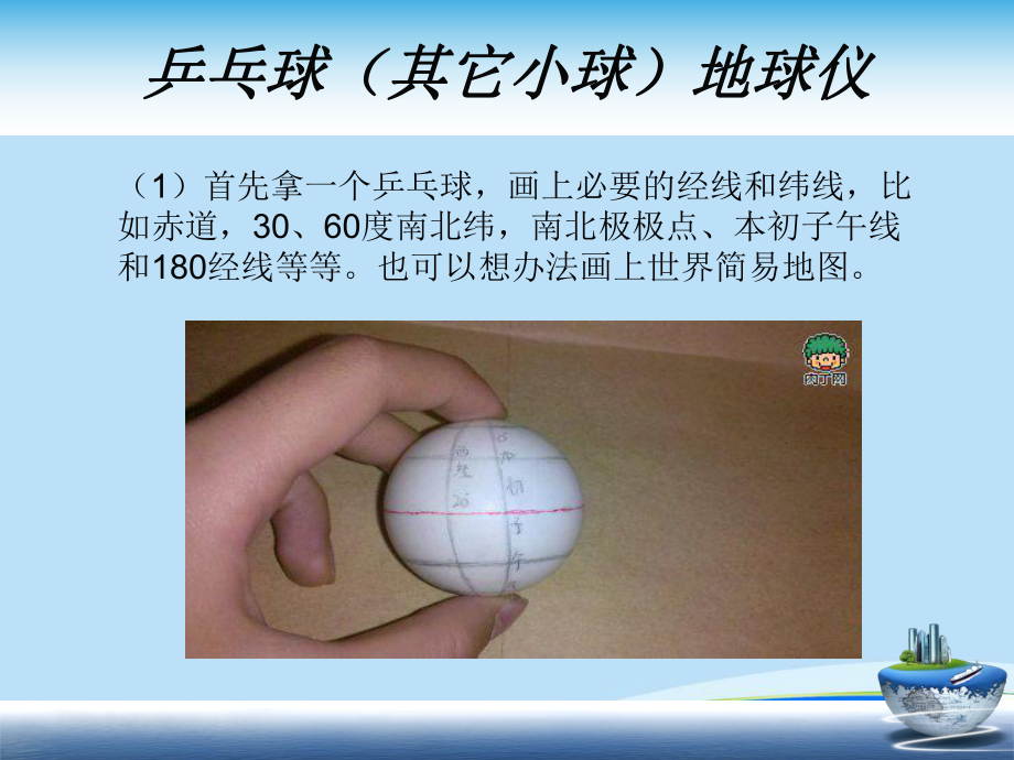 地球仪模型制作.完整版PPT资料课件.ppt_第3页