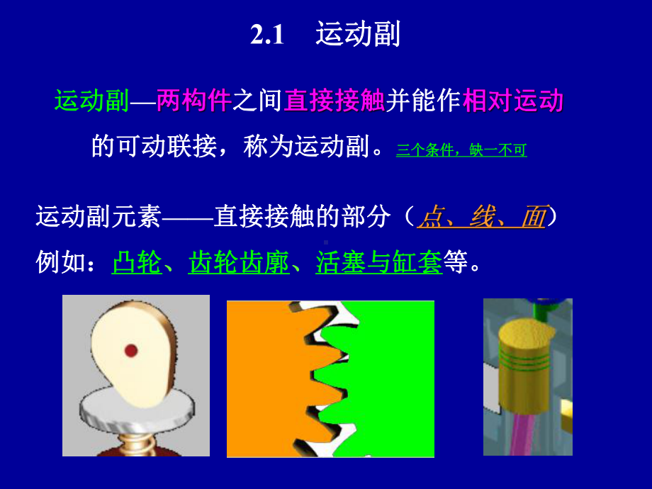 平面机构运动副和运动简图概要课件.ppt_第2页