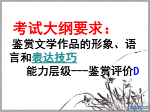 古诗词中对比与衬托的区别课件.ppt