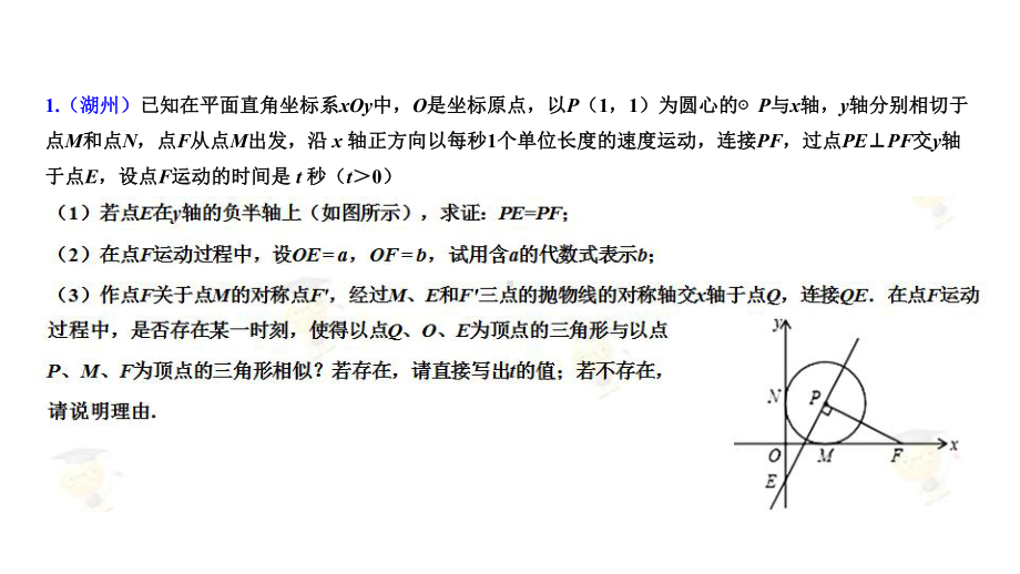 压轴题冲刺几何综合题圆综合课件.pptx_第3页