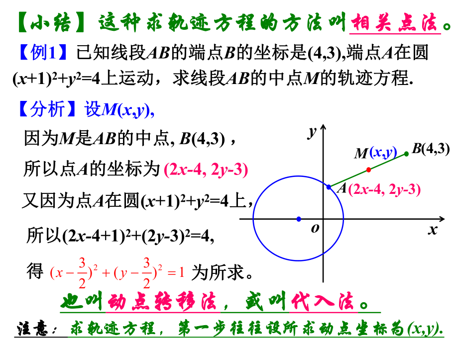 圆的一般方程轨迹问题课件.ppt_第3页