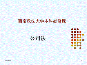 公司法教材版课件.ppt