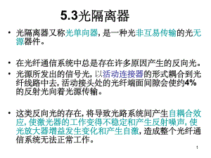 光隔离器(课堂PPT)课件.ppt