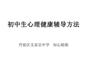 专题讲座-中学生心理问题的诊断与疏导课件.ppt