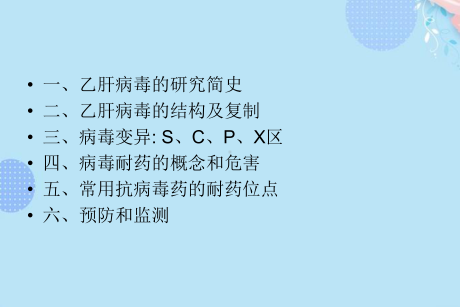 乙肝病毒的变异及临床意义完整版PPT课件.ppt_第3页