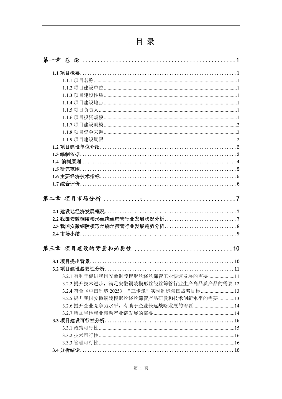 楔形丝绕丝筛管项目可行性研究报告申请建议书案例.doc_第2页