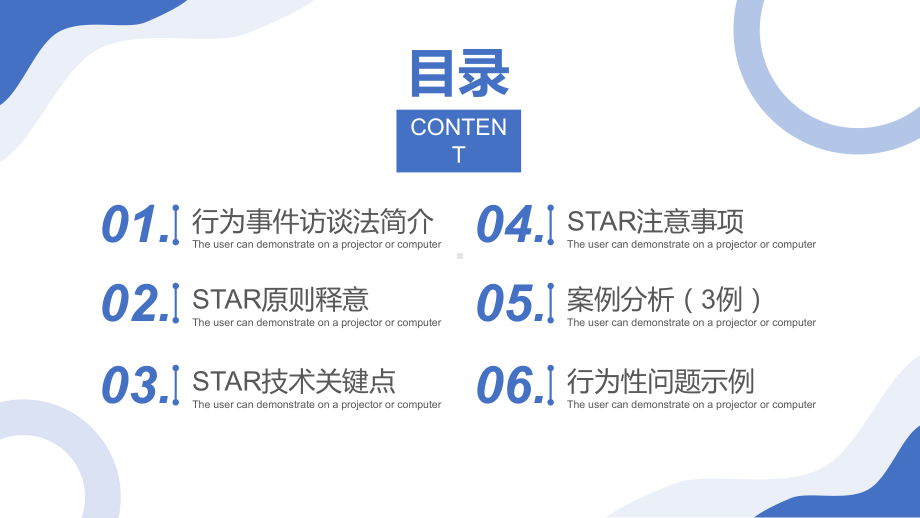 蓝色简约风企业STAR原则培训知识图文PPT讲解.pptx_第2页