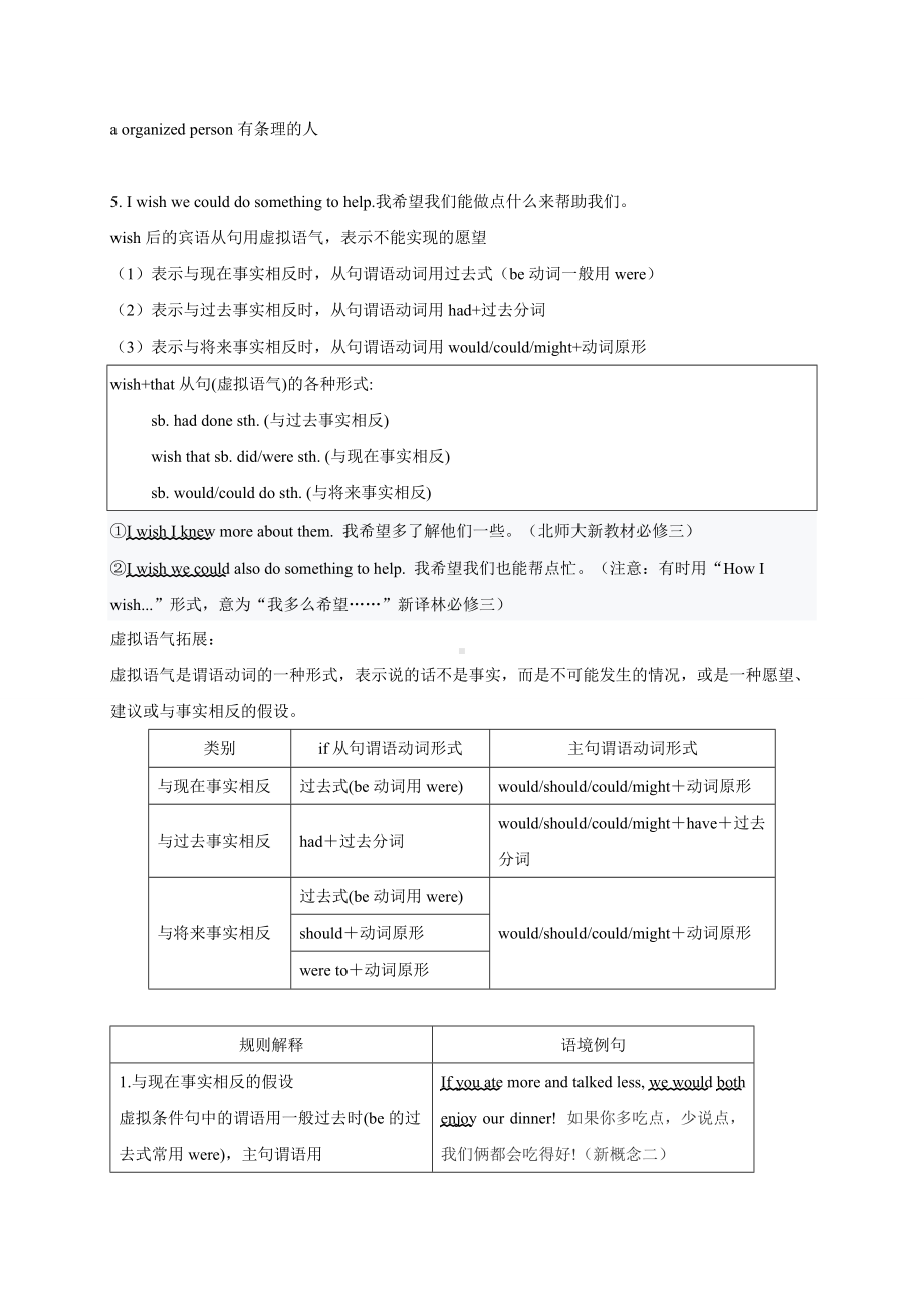 （2020）新牛津译林版高一下学期英语必修第三册期中复习-M3U1 Grammar language points.doc_第3页