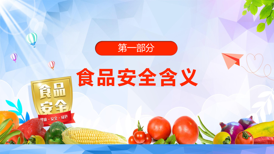 卡通风中小学生食品安全知识科普主题班会学习PPT课程演示.pptx_第3页