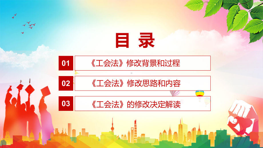 适应我国法治建设需要解读2021年新修订的《中华人民共和国工会法》实用PPT素材.pptx_第3页