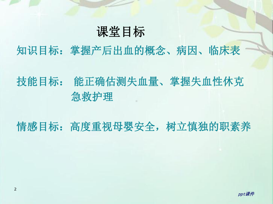 产后出血的护理-ppt课件.ppt_第2页