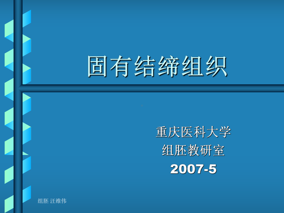 医学组织胚胎学课件-固有结缔组织.ppt_第1页