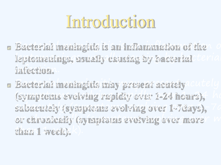 儿科英文化脓性脑膜炎Bacterialmeningitis课件.ppt_第1页