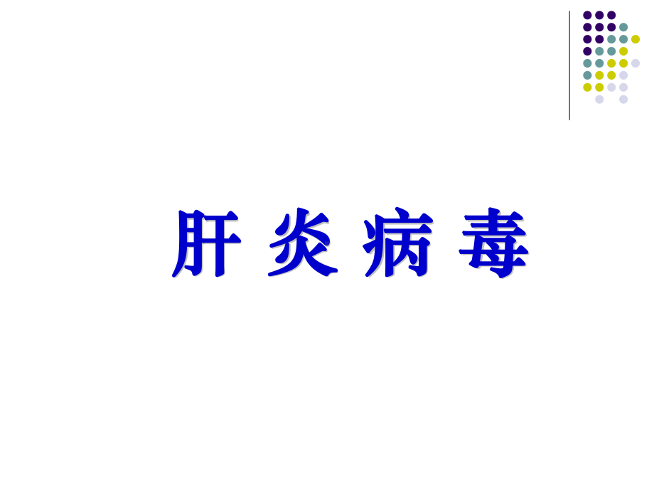 肝炎病毒PPT演示课件.ppt_第1页