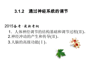 3.1.2通过神经系统的调节-PPT课件.ppt