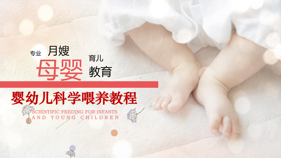 简约婴幼儿科学喂养教程PPT资料.pptx_第1页