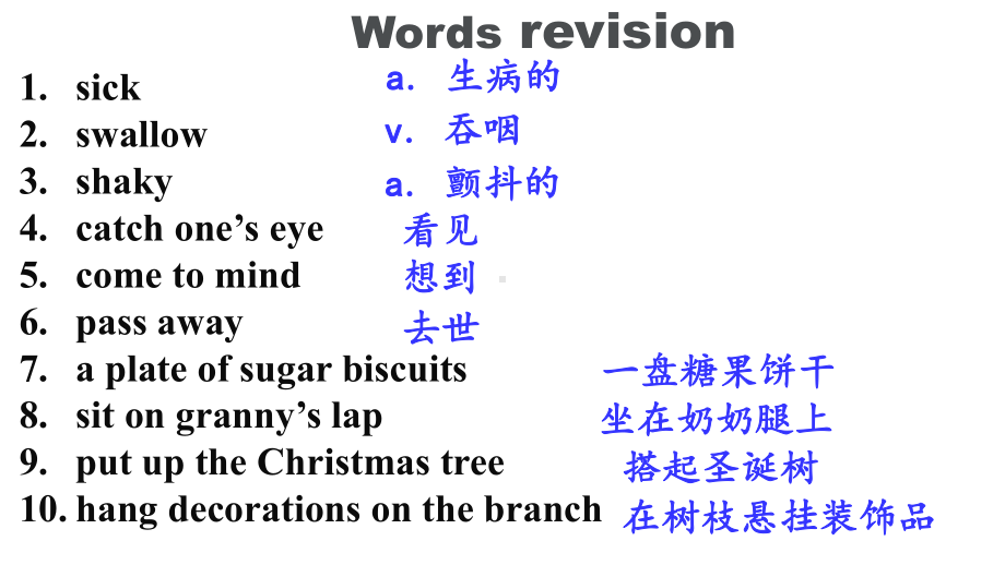 Unit 3 Lesson 3 Memories of Christmas ppt课件-（2022）新北师大版高中英语必修第一册.pptx_第2页