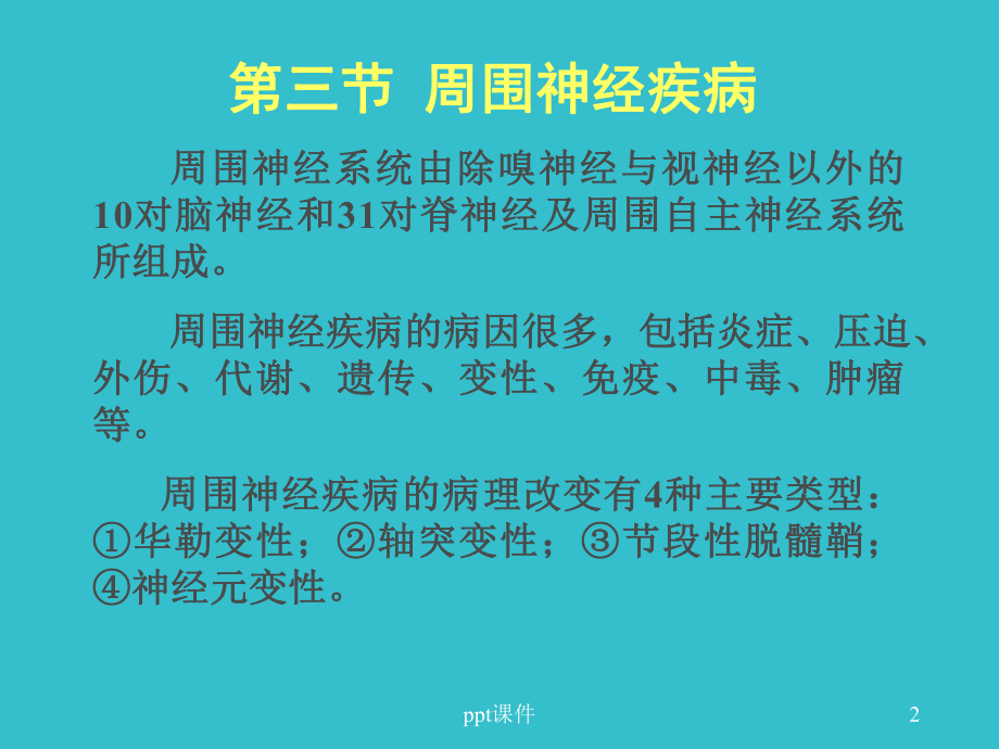 内科护理学-周围神经疾病-ppt课件.ppt_第2页