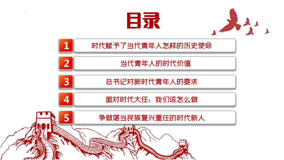 新时代的青年争做堪当民族复兴重任时代新人 ppt课件-2022年高中主题团课.pptx_第3页