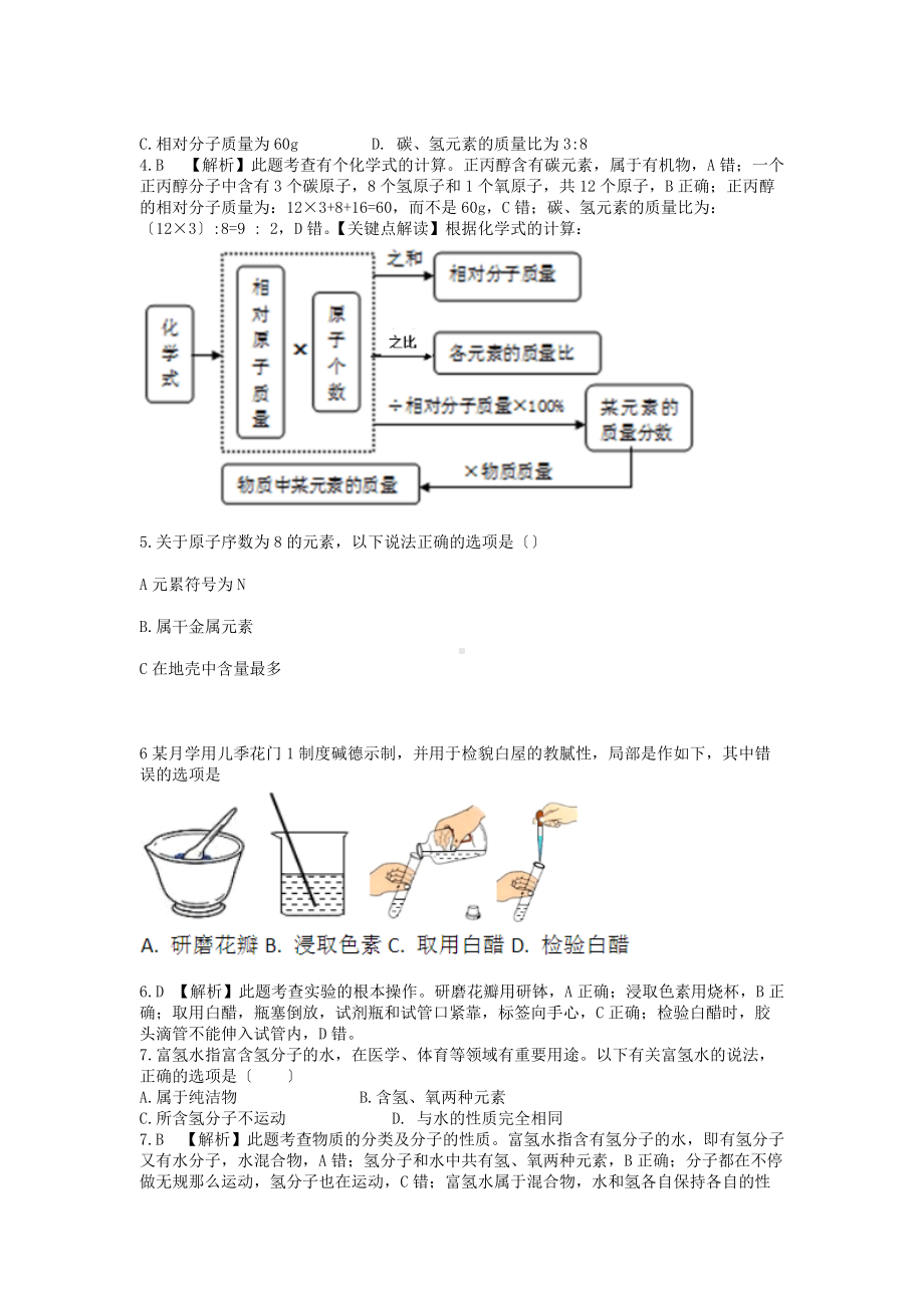 2021安徽芜湖中考化学真题及答案（Word版）.doc_第2页