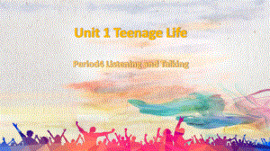 Unit 1 Listening and talkingppt课件-（2019）新人教版高中英语必修第一册.pptx