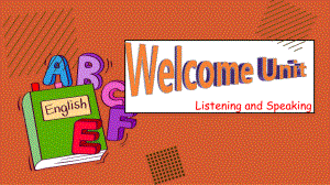 （2019）新人教版高中英语必修第一册Welcome Unit Listening and Speaking1ppt课件.pptx