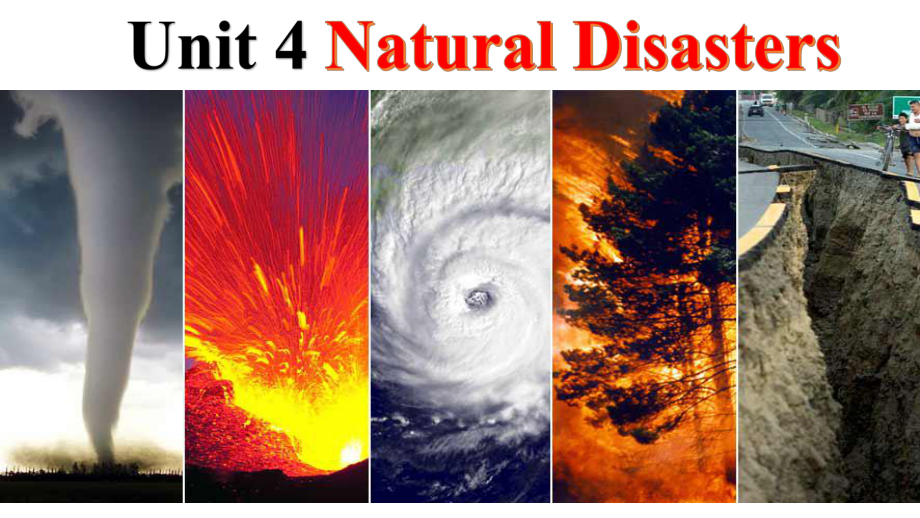 Unit 4 Natural disasters Reading for writingppt课件-（2019）新人教版高中英语必修第一册 (1).pptx_第1页