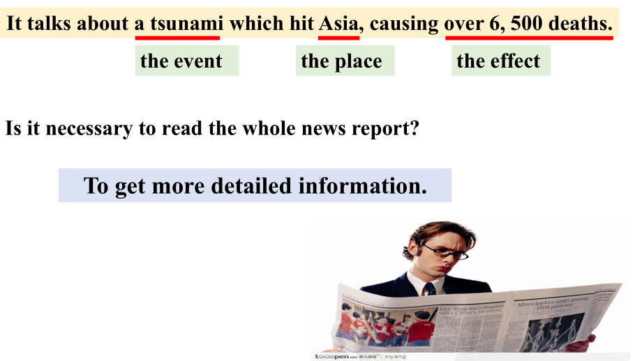 Unit 4 Natural disasters Reading for writingppt课件-（2019）新人教版高中英语必修第一册 (1).pptx_第3页