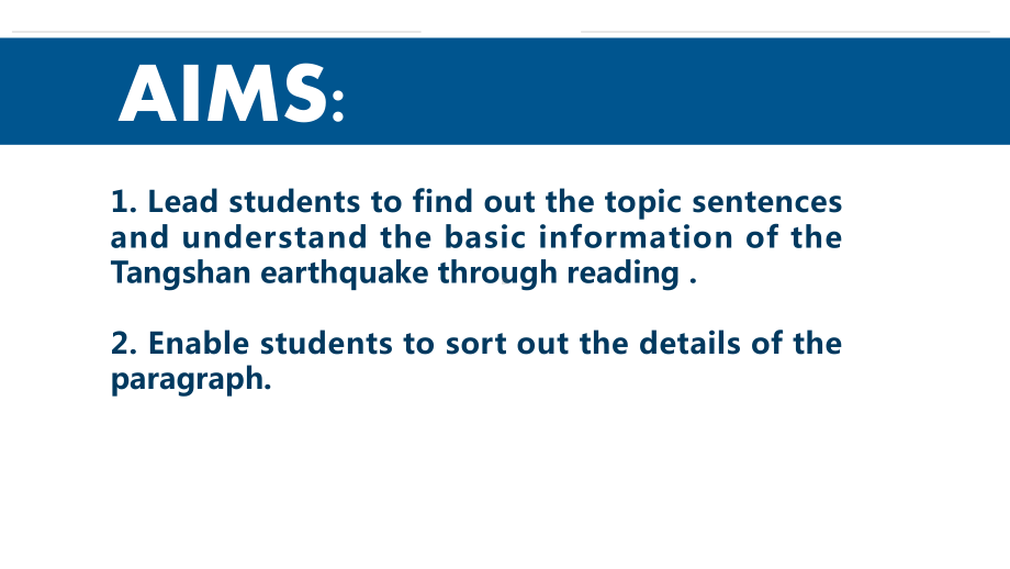 Unit 4 Natural disasters Reading and Thinking ppt课件-（2019）新人教版高中英语必修第一册 (1).pptx_第2页