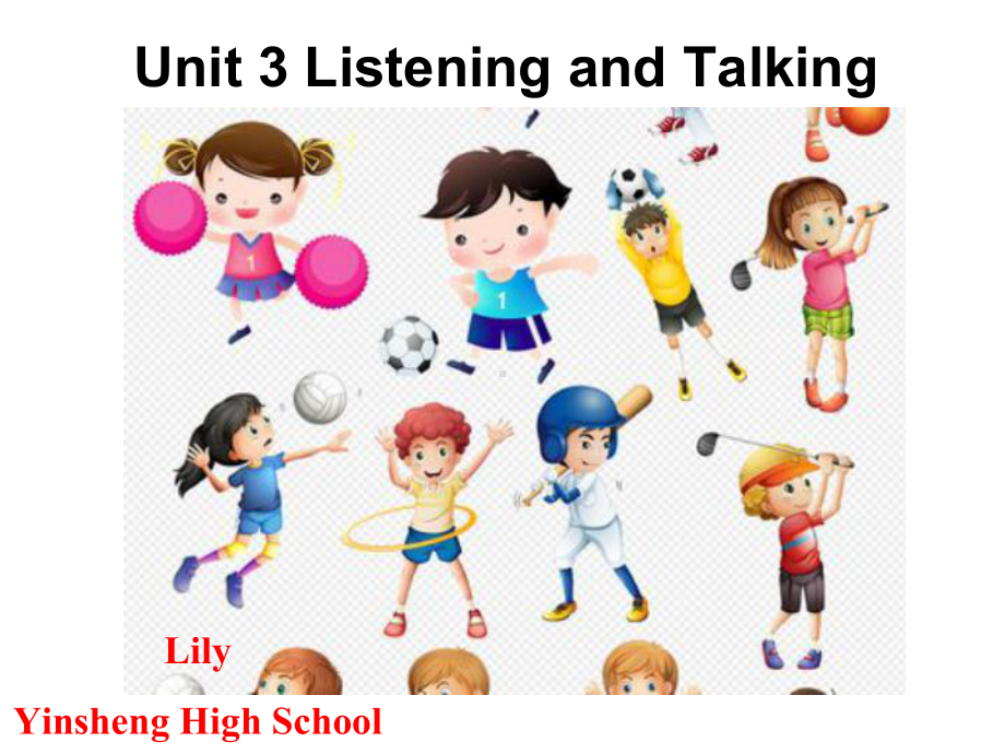 Unit 3 Listening and talkingppt课件-（2019）新人教版高中英语必修第一册.pptx_第1页