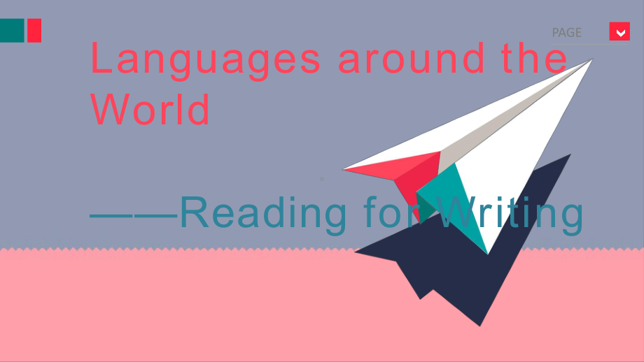 Unit 5 Languages around the World Reading for Writing 说课 ppt课件-（2019）新人教版高中英语必修第一册.pptx_第1页